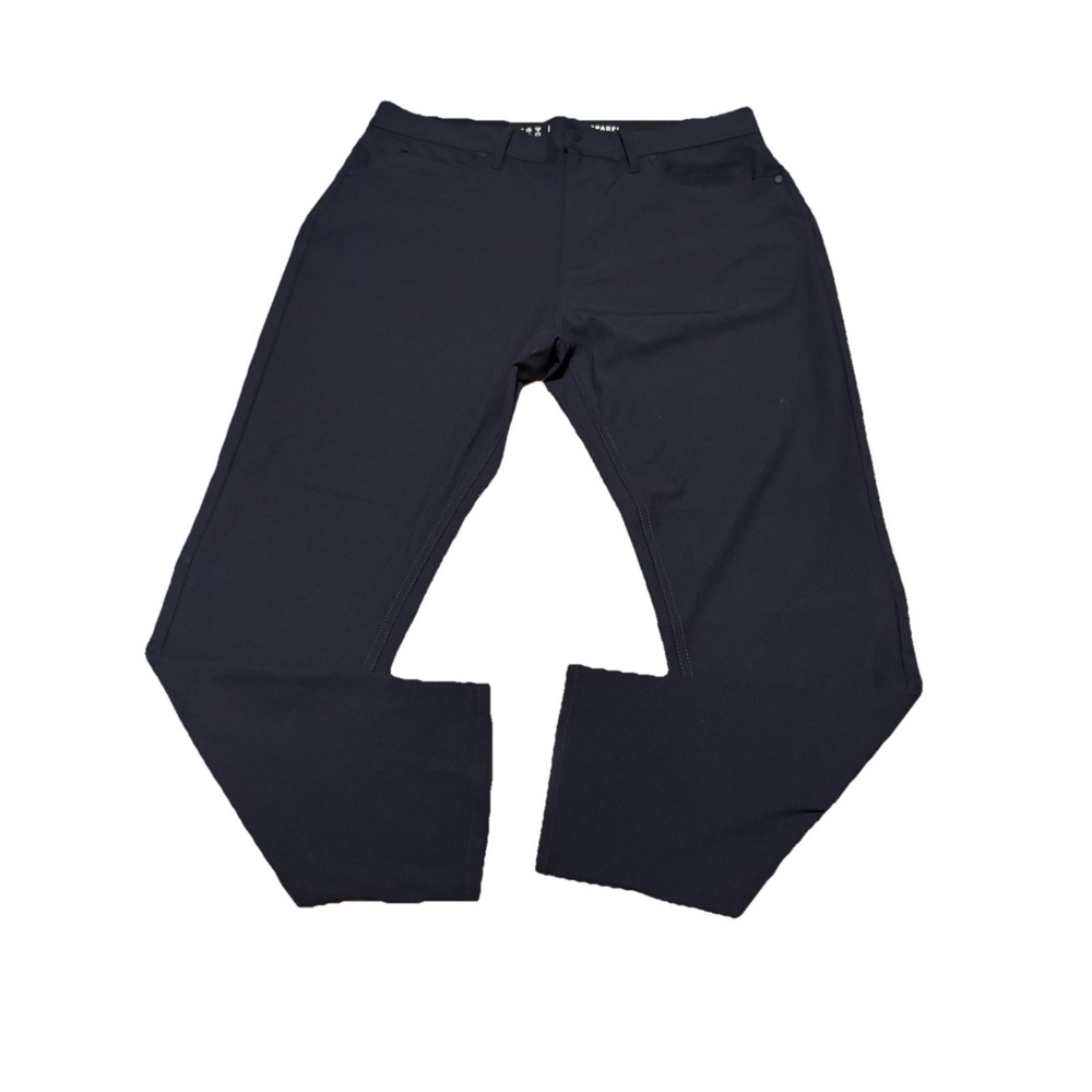Projek Raw Pants Men 36x32 Navy Tech Apparel 360 Stretch Performance Zip Pocket
